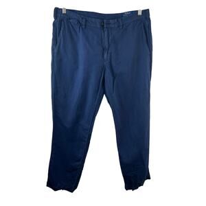 POLO Ralph Lauren Navy Chino Pants High-Rise Straight Leg Zip Fly Size 36/30
